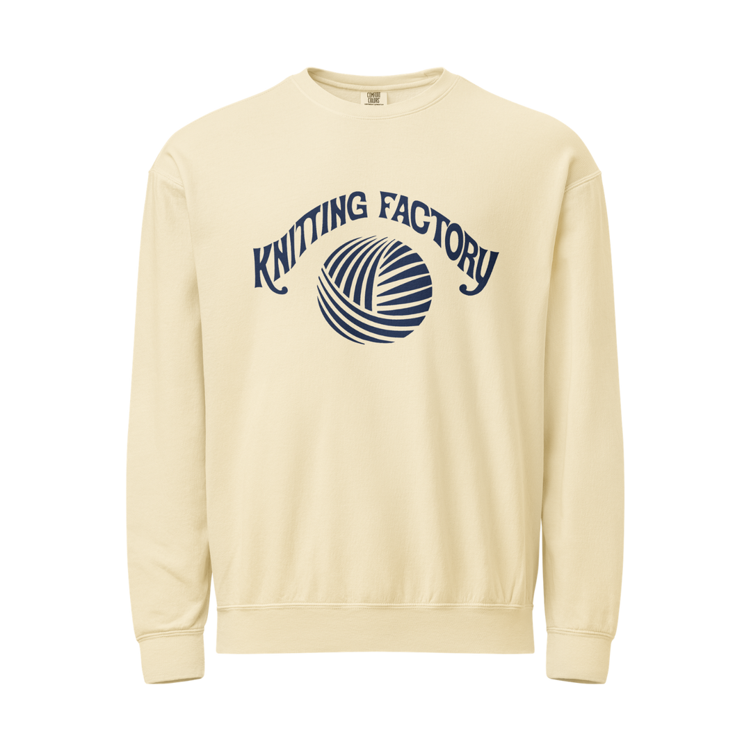Knitting Factory Logo Crewneck